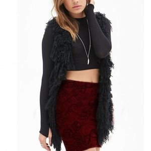 3for15🌟 EUC f21 Floral Lace Pencil Skirt